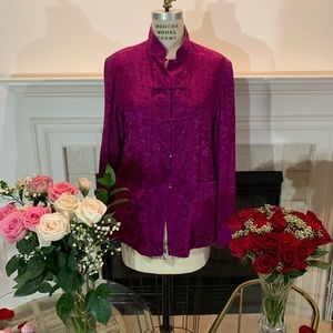 Reversible silk jacket Fits size S/M